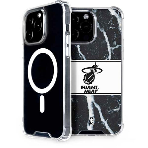 NBA Miami Heat Marble iPhone 13 Pro Max MagSafe Case