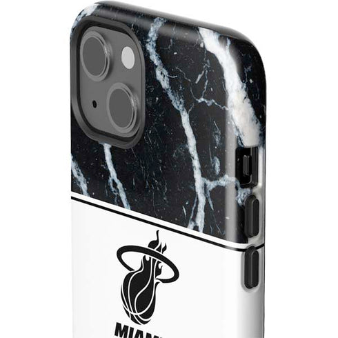 NBA Miami Heat Marble iPhone 15 Impact Case