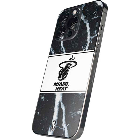 NBA Miami Heat Marble iPhone 14 Pro Max Skin