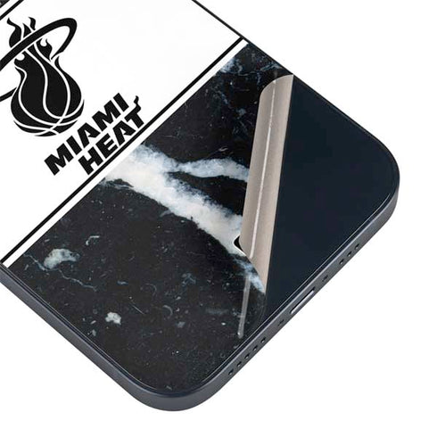 NBA Miami Heat Marble iPhone 14 Skin