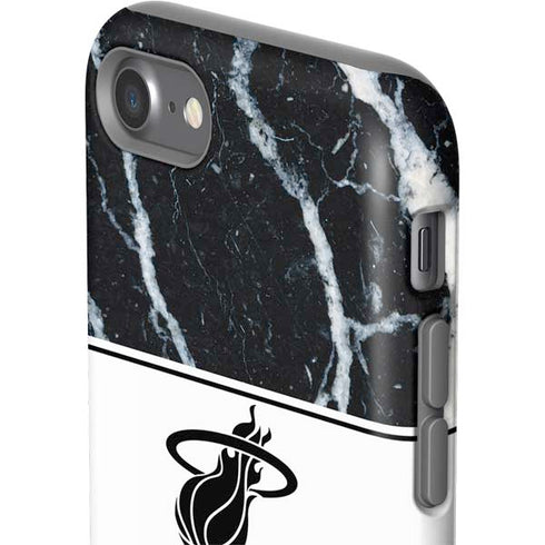 NBA Miami Heat Marble iPhone SE (2nd & 3rd Gen) Pro Case