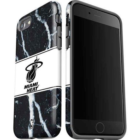 NBA Miami Heat Marble iPhone SE (2nd & 3rd Gen) Pro Case