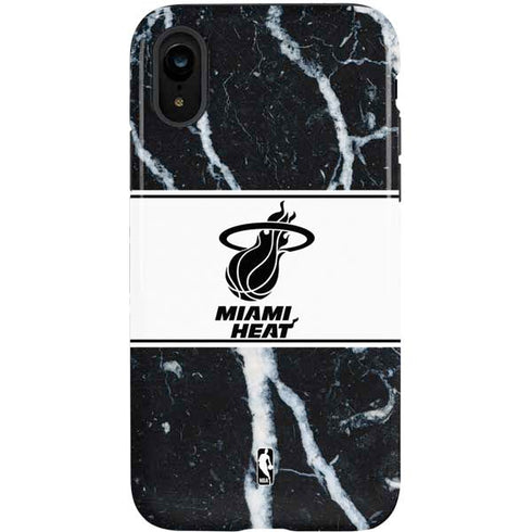 NBA Miami Heat Marble iPhone XR Pro Case