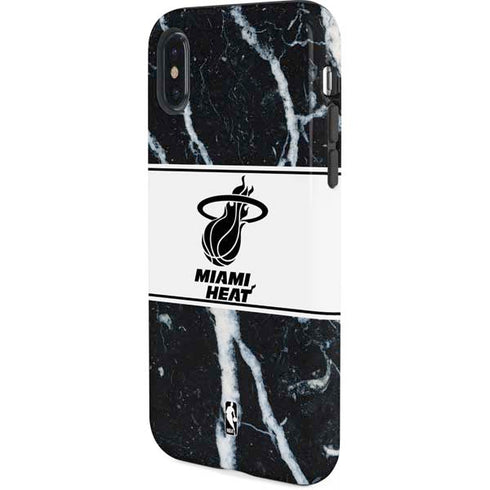 NBA Miami Heat Marble iPhone XS Pro Case