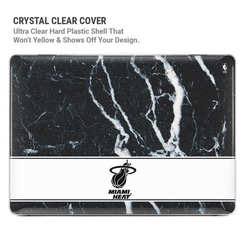 NBA Miami Heat Marble MacBook Air 13in M1 (2021) Case plus Skin