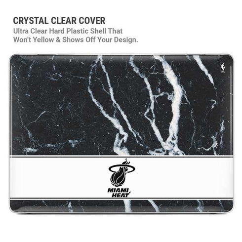 NBA Miami Heat Marble MacBook Air 15in (2023-2025) Case plus Skin