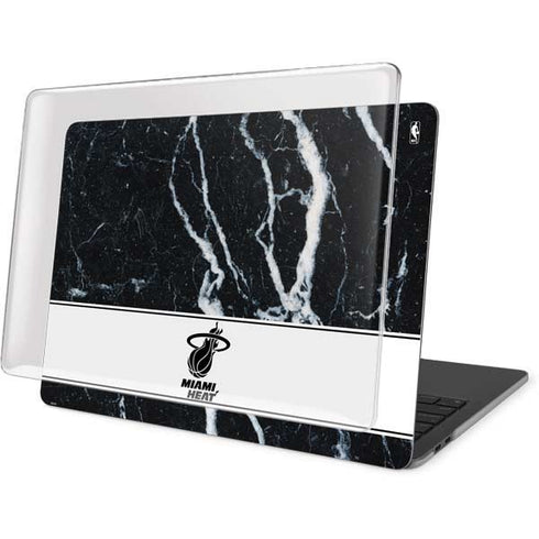 NBA Miami Heat Marble MacBook Pro 15in (2016-19) Case plus Skin