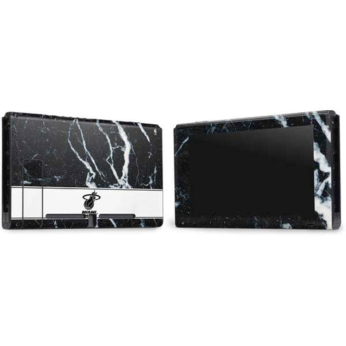 NBA Miami Heat Marble Nintendo Switch Bundle Skin