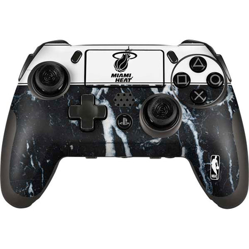NBA Miami Heat Marble PlayStation Scuf Vantage 2 Controller Skin