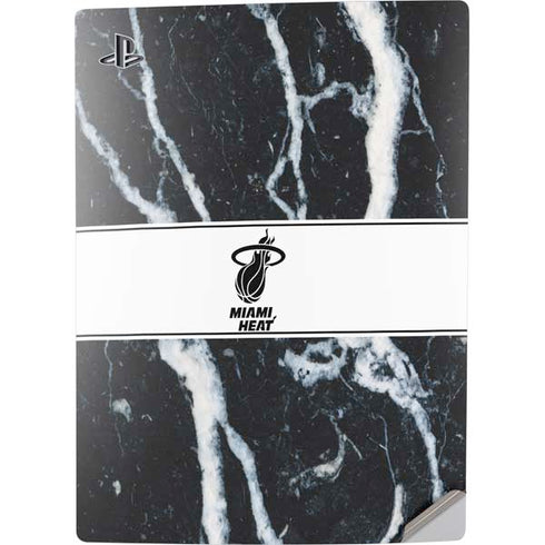 NBA Miami Heat Marble PS5 Digital Edition Console Skin