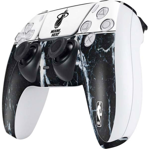 NBA Miami Heat Marble PS5 Controller Skin