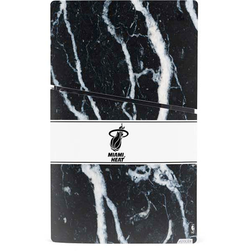 NBA Miami Heat Marble PS5 Slim Digital Edition Bundle Skin
