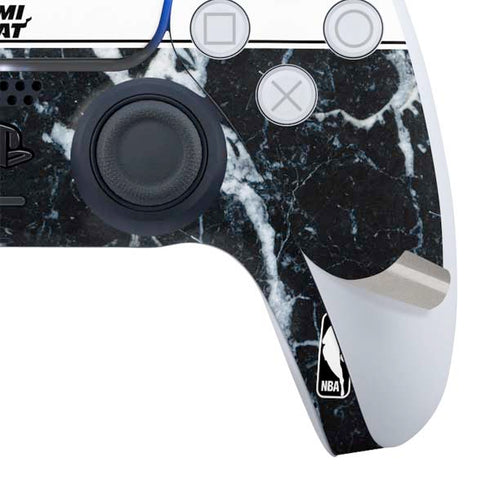 NBA Miami Heat Marble PS5 Slim Digital Edition Bundle Skin