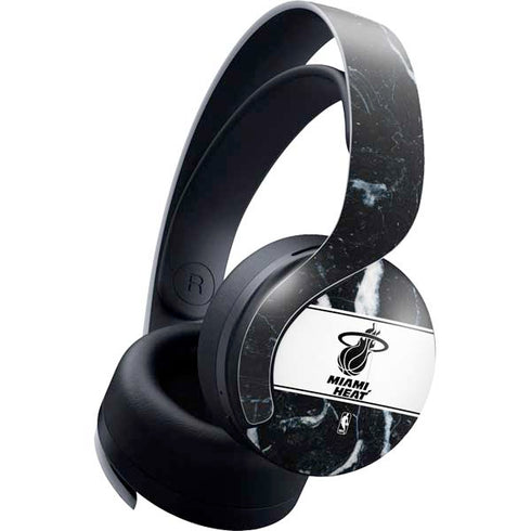 NBA Miami Heat Marble PULSE 3D Wireless Headset for PS5 Skin
