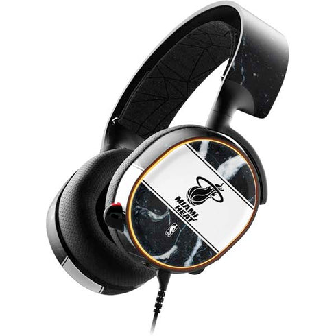 NBA Miami Heat Marble SteelSeries Arctis 5 Skin