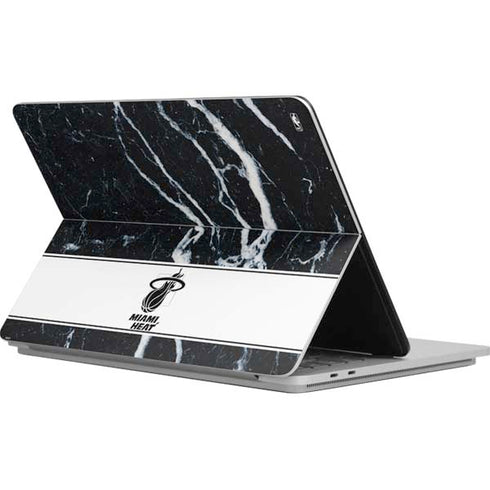 NBA Miami Heat Marble Surface Laptop Studio Skin