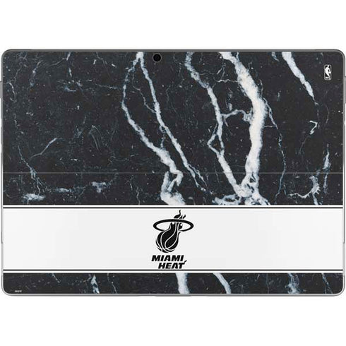 NBA Miami Heat Marble Surface Pro 8 Skin