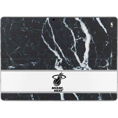 NBA Miami Heat Marble Surface Pro 9 Skin