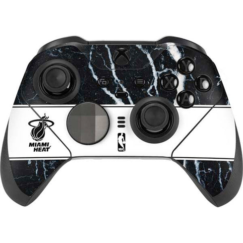 NBA Miami Heat Marble Xbox Elite Wireless Controller Series 2 Skin