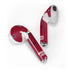NBA Miami Heat Red Primary Logo Apple AirPods Skin