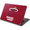 NBA Miami Heat Red Primary Logo Dell Chromebook Skin