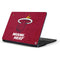 NBA Miami Heat Red Primary Logo Samsung Chromebook Skin