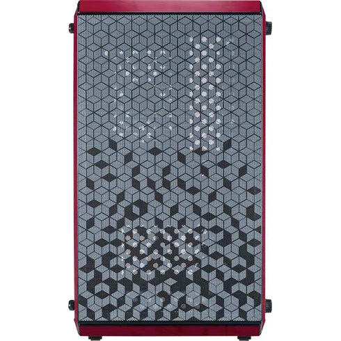 NBA Miami Heat Red Primary Logo Cooler Master MasterBox Q300L Mini Tower Skin