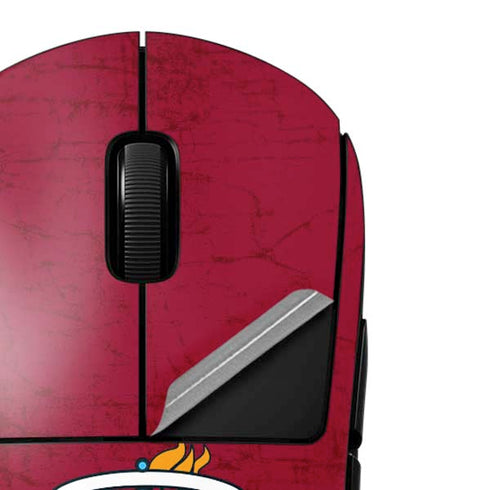 NBA Miami Heat Red Primary Logo G Pro Wireless Gaming Mouse Skin