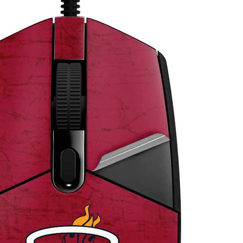 NBA Miami Heat Red Primary Logo G203 Prodigy RGB Wired Gaming Mouse Skin