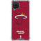 NBA Miami Heat Red Primary Logo Galaxy A12 Clear Case