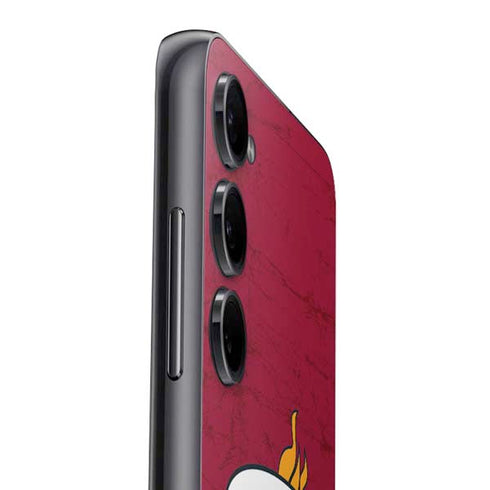 NBA Miami Heat Red Primary Logo Galaxy A14 5G Skin