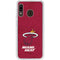 NBA Miami Heat Red Primary Logo Galaxy A20 Clear Case