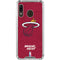 NBA Miami Heat Red Primary Logo Galaxy A30 Clear Case