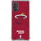NBA Miami Heat Red Primary Logo Galaxy A32 5G Clear Case