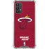 NBA Miami Heat Red Primary Logo Galaxy A32 5G Clear Case