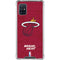 NBA Miami Heat Red Primary Logo Galaxy A51 5G Clear Case