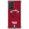 NBA Miami Heat Red Primary Logo Galaxy A52 5G Clear Case