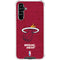 NBA Miami Heat Red Primary Logo Galaxy A54 5G Clear Case