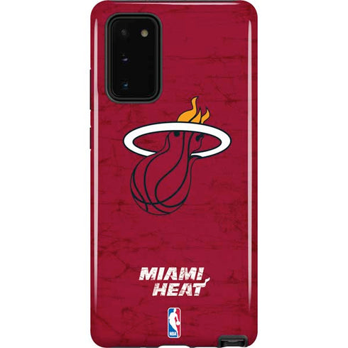 NBA Miami Heat Red Primary Logo Galaxy Note20 5G Pro Case