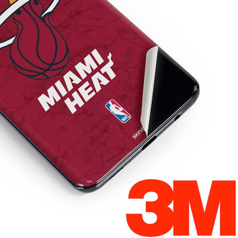 NBA Miami Heat Red Primary Logo Galaxy S10 Plus Skin