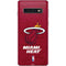NBA Miami Heat Red Primary Logo Galaxy S10 Skin