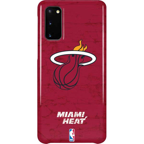 NBA Miami Heat Red Primary Logo Galaxy S20 Lite Case