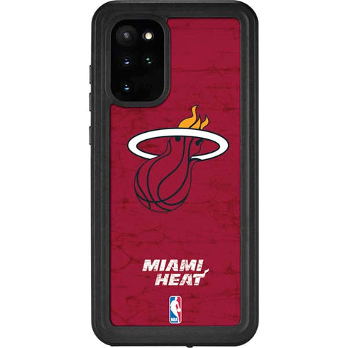 NBA Miami Heat Red Primary Logo Galaxy S20 Plus Waterproof Case