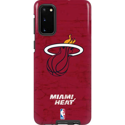 NBA Miami Heat Red Primary Logo Galaxy S20 Pro Case