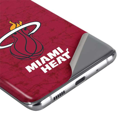 NBA Miami Heat Red Primary Logo Galaxy S20 Ultra 5G Skin
