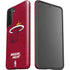 NBA Miami Heat Red Primary Logo Galaxy S21 FE Pro Case