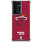 NBA Miami Heat Red Primary Logo Galaxy S21 Ultra 5G Clear Case