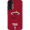 NBA Miami Heat Red Primary Logo Galaxy S22 Plus Pro Case