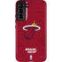 NBA Miami Heat Red Primary Logo Galaxy S22 Plus Pro Case