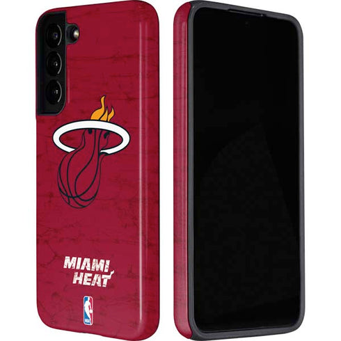 NBA Miami Heat Red Primary Logo Galaxy S22 Plus Pro Case